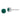 Sterling Silver Rhod-pltd Green Crystal Birthstone Earrings - View 1