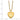 1/20 14K Gold Filled 16mm Satin and Polished Heart Locket Necklace - View 4