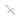10k Gold Diamond Cross Pendant