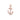 10K Anchor Diamond Pendant