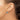 14k 6mm Blue Topaz Leverback Earrings - View 3