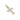 10k Gold Diamond Cross Pendant