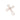 10k Gold Diamond Cross Pendant