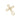 10k Gold Diamond Cross Pendant