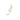 10k Gold Diamond Alphabet Pendant I