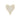Diamond Heart Pendant 0.75" Gold