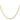 14K Gold 22-Inch Diamond-Cut Rope Chain with Lobster Clasp - Image 2