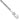 10k White Gold Diamond-Cut Rope Chain - 1.75mm Modern Elegance - Image 1