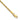 14K Gold Diamond-Cut Rope Anklet with Lobster Clasp - 10 inches - Image 1