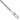 10k White Gold Diamond-Cut Rope Chain - 2mm Stylish Essential - Image 1