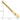 14K 7 inch 2.5mm Regular Rope with Lobster Clasp Chain - Image 2
