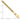 14K Gold 8-Inch Regular Rope Chain with Lobster Clasp - Image 2