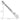 10k White Gold Diamond-Cut Rope Chain - 2.75mm Modern Elegance - Image 2