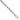 10k White Gold Diamond-Cut Rope Chain Necklace, 3.25mm - Image 1
