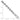 14K White Gold 8 inch 3.75mm Diamond-cut Rope with Lobster Clasp Chain - Image 2