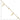 10k Gold Polished Cross Dangle Bead Anklet with Extender - Image 4