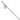 10k White Gold Heart and Key Dangle Anklet with Extender, 10 Inches - Image 1