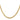 10k Yellow Gold 4mm Semi-Solid Anchor Chain Necklace - Image 2