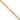 10k Gold Curb Link Chain - Modern Minimalist Design, 3.35mm - Image 3