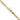 10k Yellow Gold 24-Inch 2.5mm Figaro Chain for Effortless Style - Image 3