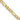 10k Yellow Gold 16 inch 2.5mm Semi-Solid Figaro Chain