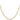 10k Gold 2.5mm Semi-Solid Rope Chain Necklace - Image 2