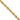 10k Gold 2.5mm Semi-Solid Rope Chain Necklace - Image 1