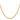10k Gold 3.5mm Semi-Solid Rope Chain Necklace - Image 2