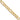 10k yellow gold 3.5mm semi-solid Figaro chain necklace - 24 inches - Image 1