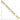 10k Yellow Gold 7-Inch Figaro Chain for Effortless Style - Image 2