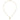 10k Tri-Color Gold Diamond Rose Pendant Necklace - Image 4