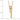 10k Tri-Color Gold Diamond Rose Pendant Necklace - Image 2