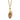 10k Tri-color Black Hills Gold Mystic Topaz Necklace