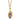 10k Tri-color Black Hills Gold Mystic Topaz Necklace