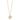 Tri-Color Gold Hummingbird Heart Necklace in 10k - Image 2