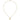 Tri-Color Gold Hummingbird Heart Necklace in 10k - Image 5