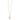 10K Tri-Color Gold Necklace with Freshwater Pearl Accents - Image 2