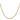 10K Yellow Gold 2mm Byzantine Chain Necklace - Image 2