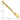 10K Yellow Gold 2mm Byzantine Chain Necklace - Image 2