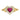 10K Red and White Gold Heart Ring with CZ Accents - Image 4