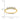 10K Gold Cubic Zirconia Stackable Ring for Effortless Style - Image 3