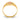 10K Two-Tone Cross Ring for Bold Self-Expression - Image 1