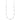10K White Gold Polished CZ Station Necklace - Image 2