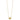 10k Gold Polished 3D Heart Necklace - 18 Inch Statement Piece - Image 2