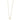 10K Gold Polished Heart Necklace with Sparkling CZ - Image 2