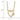 10K Gold Polished Heart Necklace with Sparkling CZ - Image 4