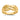 10k Gold Twisted Dome Ring - Modern Statement Piece for Everyday Wear - Image 1