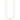 10k Gold Bezel-Set Round CZ 9-Station Necklace - 17.5 Inch Charm - Image 2