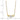 10k Gold Polished Heart Necklace with CZ Center and Open Hearts, 18.5 - Image 5