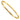 10k Gold Polished Square Tube Slip-On Bangle - Image 1